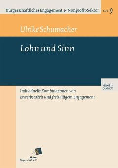 Lohn und Sinn (eBook, PDF) - Schumacher, Ulrike