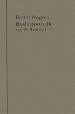 Cover Bodenfrage und Bodenpolitik in ihrer Bedeutung für das Wohnungswesen und die Hygiene der Städte (eBook, PDF)