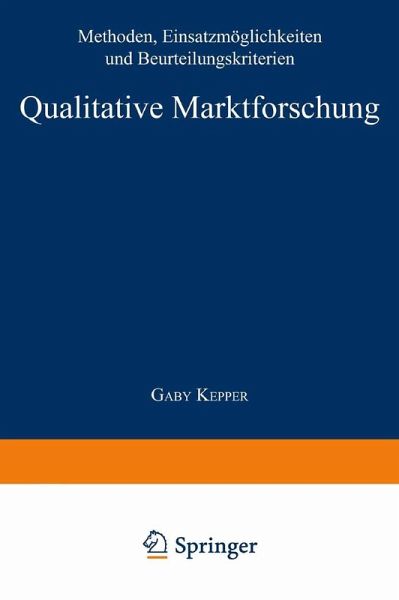 Qualitative Marktforschung (eBook, PDF)
