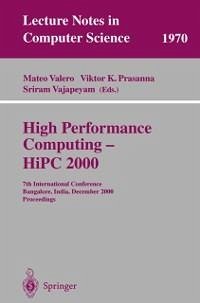 High Performance Computing - HiPC 2000 (eBook, PDF)