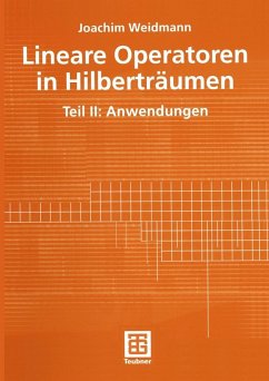 Cover Lineare Operatoren in Hilberträumen (eBook, PDF)