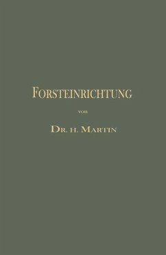 Cover Die Forsteinrichtung (eBook, PDF)