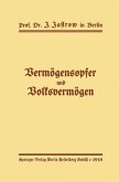 Vermögensopfer und Volksvermögen (eBook, PDF)