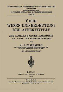 Cover Über Wesen und Bedeutung der Affektivität (eBook, PDF)