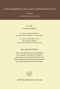 Cover Das aufrechte Stehen (eBook, PDF)