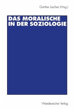 Cover Das Moralische in der Soziologie (eBook, PDF)