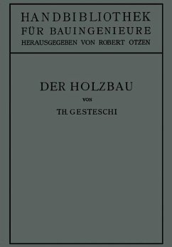 Der Holzbau (eBook, PDF) - Gesztessy, Theodor