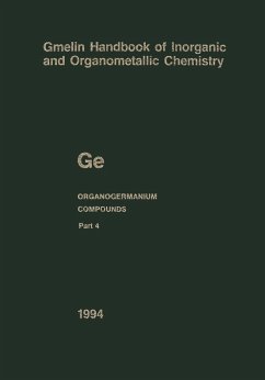 Ge Organogermanium Compounds (eBook, PDF) - Drake, John E.; Siebert, Christa; Wöbke, Bernd