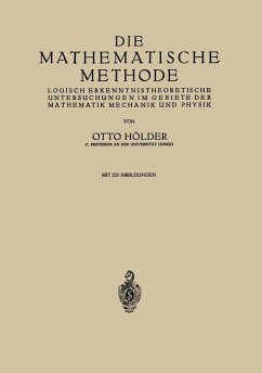 Die Mathematische Methode (eBook, PDF) - Hölder, Otto