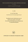 Die Bedeutung der Mechanisierung von Gewinnung, Ausbau und Versatz für die körperliche Belastung des Bergmannes im Steinkohlenbergbau (eBook, PDF)