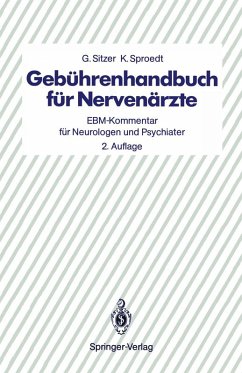 Cover Gebührenhandbuch für Nervenärzte (eBook, PDF)