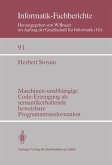 Maschinen-unabhängige Code-Erzeugung als semantikerhaltende beweisbare Programmtransformation (eBook, PDF)