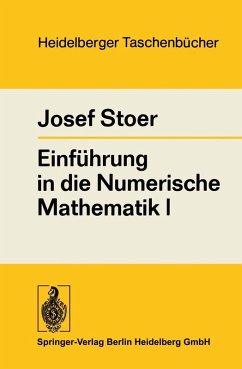 Einführung in die Numerische Mathematik I (eBook, PDF) - Stoer, J.