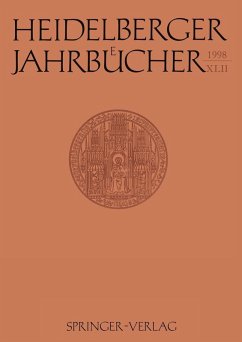 Cover Heidelberger Jahrbücher (eBook, PDF)