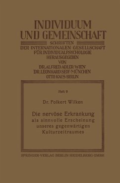 Cover Die nervöse Erkrankung als sinnvolle Erscheinung unseres gegenwärtigen Kulturzeitraumes (eBook, PDF)