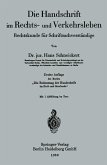 Die Handschrift im Rechts- und Verkehrsleben (eBook, PDF)