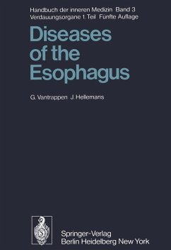 Diseases of the Esophagus (eBook, PDF) - Vantrappen, G.; Hellemans, J.