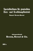 Spezialturbinen für gemischten Heiz- und Kraftdampfbetrieb (eBook, PDF)