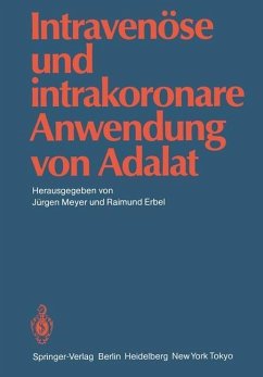 Intravenöse und intrakoronare Anwendung von Adalat (eBook, PDF)