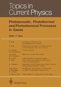 Photoacoustic, Photothermal and Photochemical Processes in Gases (eBook, PDF)