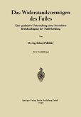Das Widerstandsvermögen des Fußes (eBook, PDF)