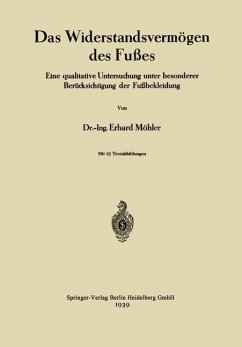 Das Widerstandsvermögen des Fußes (eBook, PDF) - Möhler, Erhard