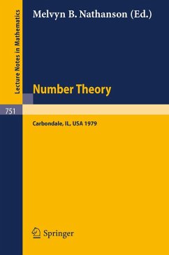 Number Theory, Carbondale 1979 (eBook, PDF)