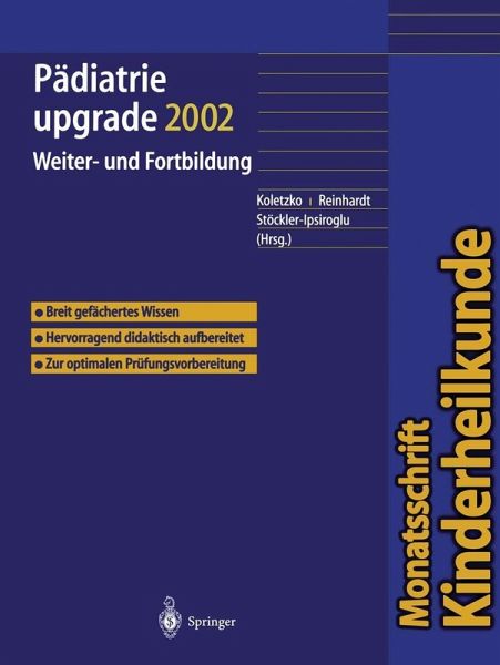 Pädiatrie upgrade 2002 (eBook, PDF) Pädiatrie upgrade 2002 (eBook, PDF)