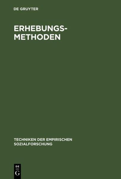 Erhebungsmethoden (eBook, PDF)