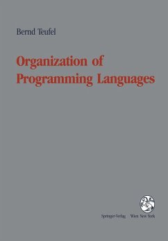 Organization of Programming Languages (eBook, PDF) - Teufel, Bernd