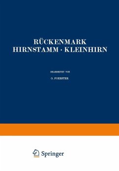 Rückenmark Hirnstamm · Kleinhirn (eBook, PDF) - Foerster, O.; Gagel, O.; Környey, St.; Lotmar, F.; Marburg, O.; Stenvers, H. W.
