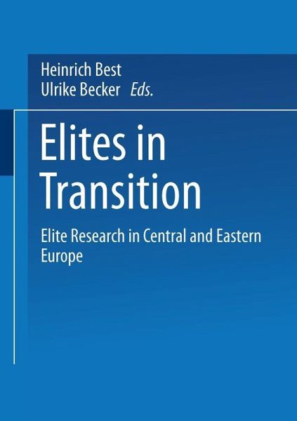 Elites in Transition (eBook, PDF)