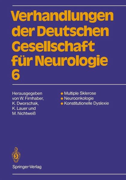 Multiple Sklerose Neuroonkologie Konstitutionelle Dyslexie (eBook, PDF) Multiple Sklerose Neuroonkologie Konstitutionelle Dyslexie (eBook, PDF)