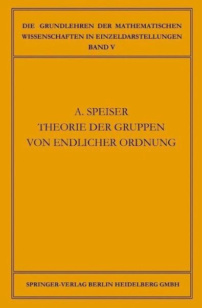 Die Theorie der Gruppen von Endlicher Ordnung (eBook, PDF) Die Theorie der Gruppen von Endlicher Ordnung (eBook, PDF)
