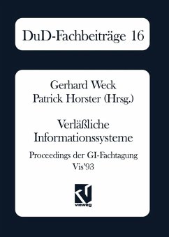 Cover Verläßliche Informationssysteme (eBook, PDF)