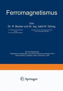 Ferromagnetismus (eBook, PDF) - Becker, R.; Döring, W.