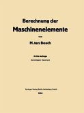 Berechnung der Maschinenelemente (eBook, PDF)