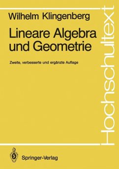 Lineare Algebra und Geometrie (eBook, PDF) - Klingenberg, Wilhelm