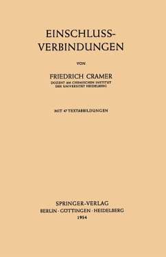 Einschlussverbindungen (eBook, PDF) - Cramer, Friedrich