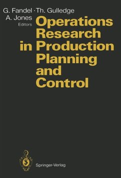 Cover Operations Research in Production Planning and Control (eBook, PDF)