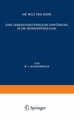 Die Welt der Sinne (eBook, PDF) - Buddenbrock, Wolfgang V.