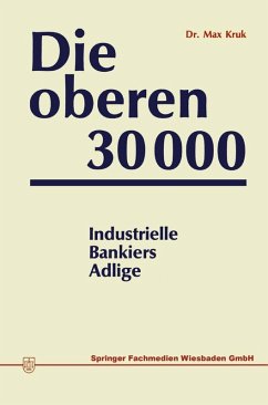 Cover Die oberen 30000 (eBook, PDF)