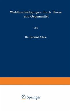 Cover Waldbeschädigungen durch Thiere und Gegenmittel (eBook, PDF)