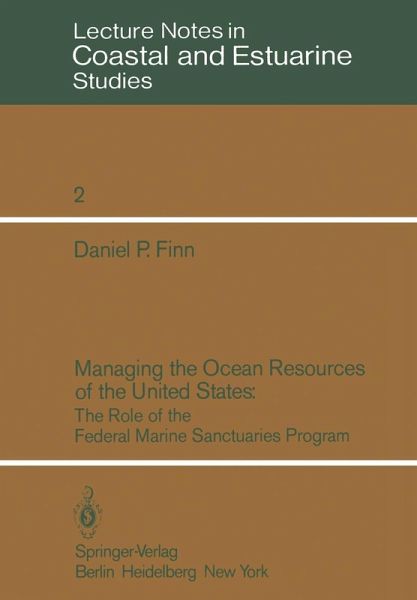 Managing the Ocean Resources of the United States (eBook, PDF)