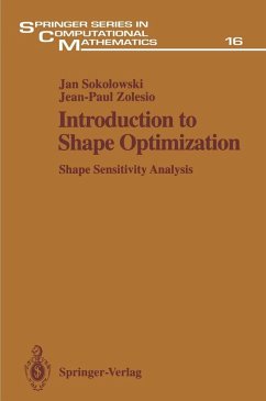 Introduction to Shape Optimization (eBook, PDF) - Sokolowski, Jan; Zolesio, Jean-Paul