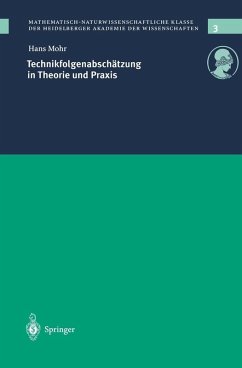 Technikfolgenabschätzung in Theorie und Praxis (eBook, PDF) - Mohr, Hans