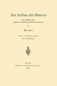 Der Aufbau der Materie (eBook, PDF) - Born, Max