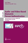 Audio- and Video-Based Biometric Person Authentication (eBook, PDF)