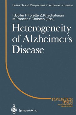 Cover Heterogeneity of Alzheimer's Disease (eBook, PDF)