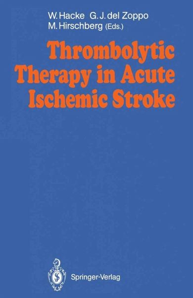 Thrombolytic Therapy in Acute Ischemic Stroke (eBook, PDF)